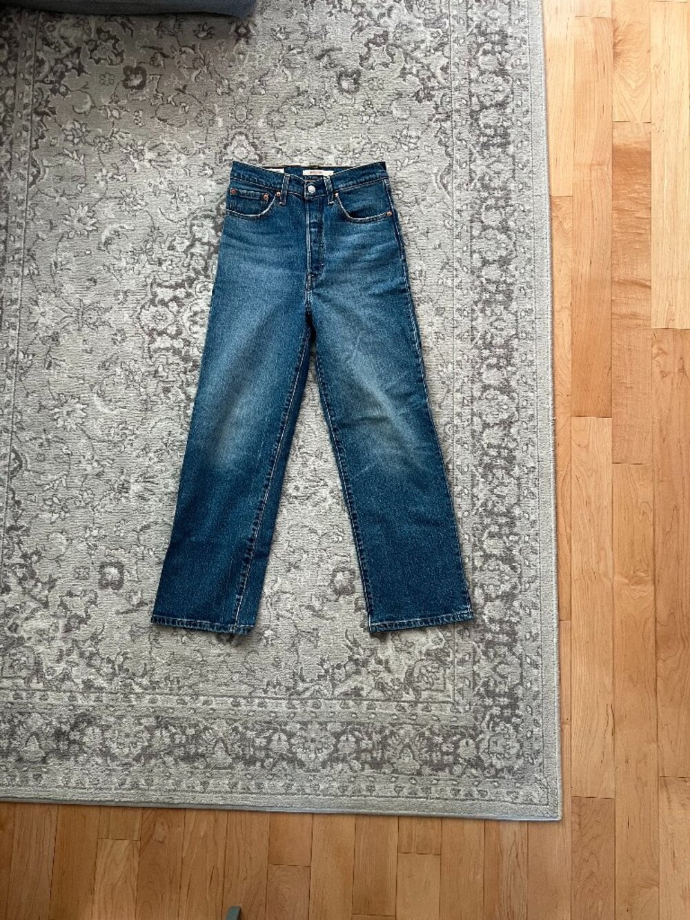 Levis Ribcage Straight Ankle Women's Jeans
